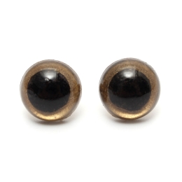 Bezpieczne oczka oczy ZŁOTE 10mm maskotek Amigurumi