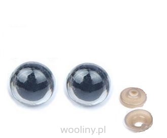 Bezpieczne oczka oczy plastykowe Przezroczysty 8mm