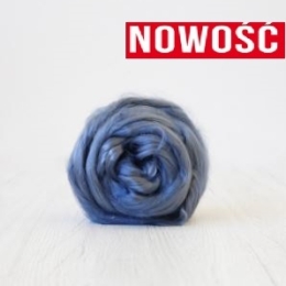 Czesanka Tencel Lyocell JEANSOWY z włókien roślinnych