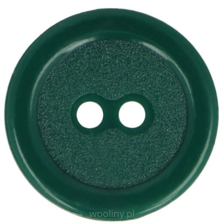 Guziki plastykowe 20 mm Butelkowa zieleń