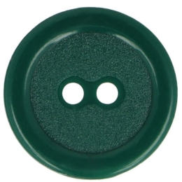 Guziki plastykowe 20 mm Butelkowa zieleń