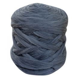 Wełna czesankowa do wyplatania koców 4,5kg MELANŻ NIEBIESKI #44