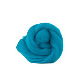 Wełna czesankowa merynos australijski 19mic Kobalt