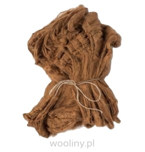 Jedwabne chusteczki 25x25cm silklaps CYNAMONOWE
