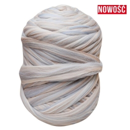 Wełna czesankowa polska MELANŻ PASTELOWY #136 filcowanie