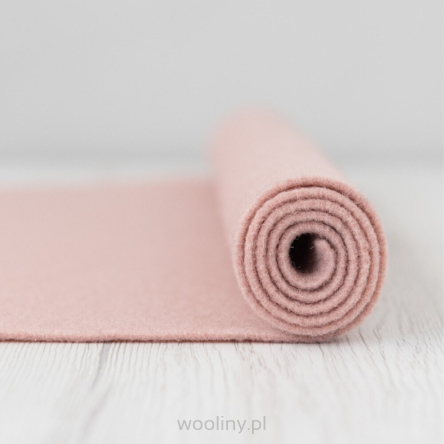 Filc wełniany 2mm BRUDNY RÓŻ 30x30cm dekoracyjny