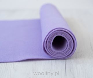 Filc wełniany 3mm dekoracyjny LAWENDA