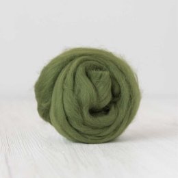 Wełna czesankowa 19mic BLUSZCZ merynos australijski 