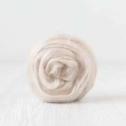 Czesanka wiskozy do filcowana JASNY BEŻOWY