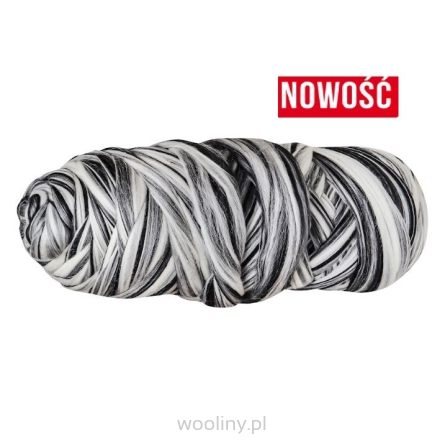 Wełna czesankowa  19mic ZEBRA merynos australijski