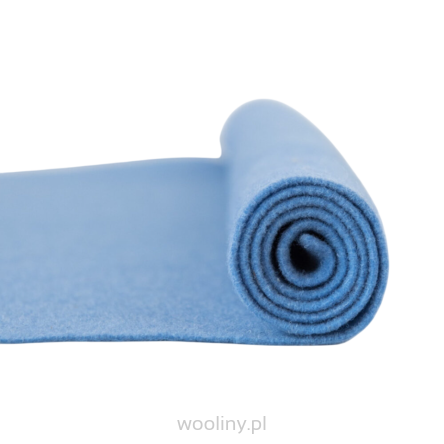 Filc wełniany 3mm NIEBIESKI 30x30cm dekoracyjny