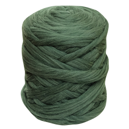 Wełna czesankowa MELANŻ ZIELONY #47 do filcowania i wyplatania koców
