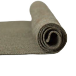 Filc wełniany 2mm Melanż ZIELONY 30*30cm