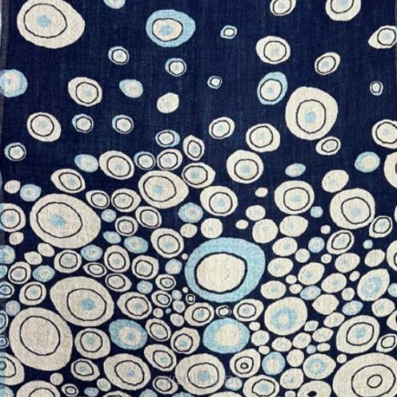 Damski szal z wełny merynosów Grantowy