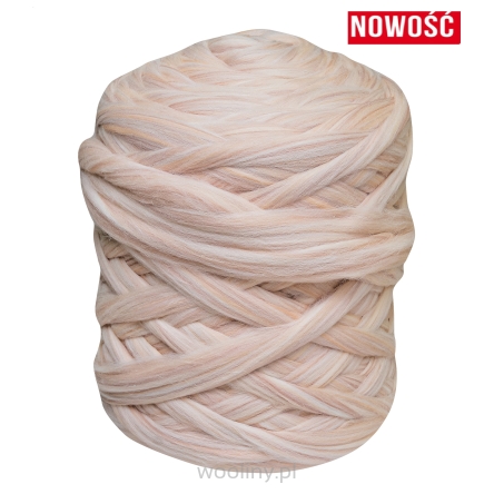 Wełna czesankowa polska MUSZELKOWA #85 do filcowania