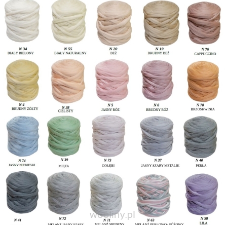 Wełna czesankowa polska 70 kolorów do filcowania