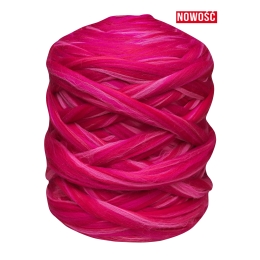 Wełna czesankowa polska WALENTYNKA #130 filcowanie