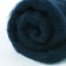 Wełna merynos w błamie do filcowania CIEMNY GRANAT