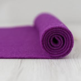 Filc wełniany 3mm dekoracyjny JAGODOWY