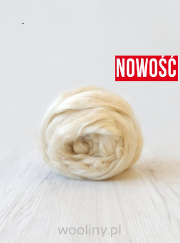 Czesanka wiskozy do filcowana BLOND