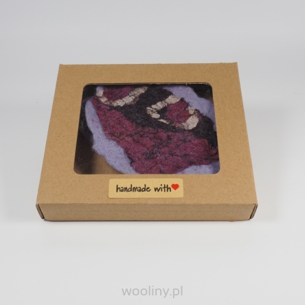 Eko pudełko opakowanie kraft Okienko 145x105x25mm