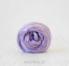 Czesanka Tencel LYOCELL LAWENDA włókien roślinnych