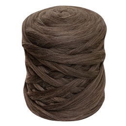Wełna czesankowa 4,5kg MELANŻ BRĄZOWY  #51