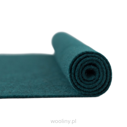 Filc wełniany 3mm MORSKI ZIELONY 30*30cm dekoracyjny