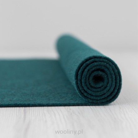 Filc wełniany 3mm MORSKI ZIELONY 30*30cm dekoracyjny