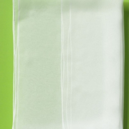 Szal jedwabny szyfon 3,5 BIAŁY 180x45cm do nuno filcowania 