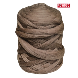 Wełna czesankowa polska DYMNY KWARC #91 hurt 4,5 kg