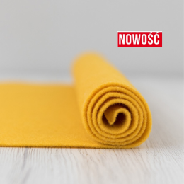Filc wełniany 2mm ŻÓŁTY 30x30cm dekoracyjny
