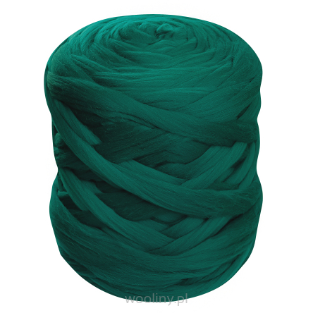 Kocyk czesankowy do sesji noworodkowej ZIELONA